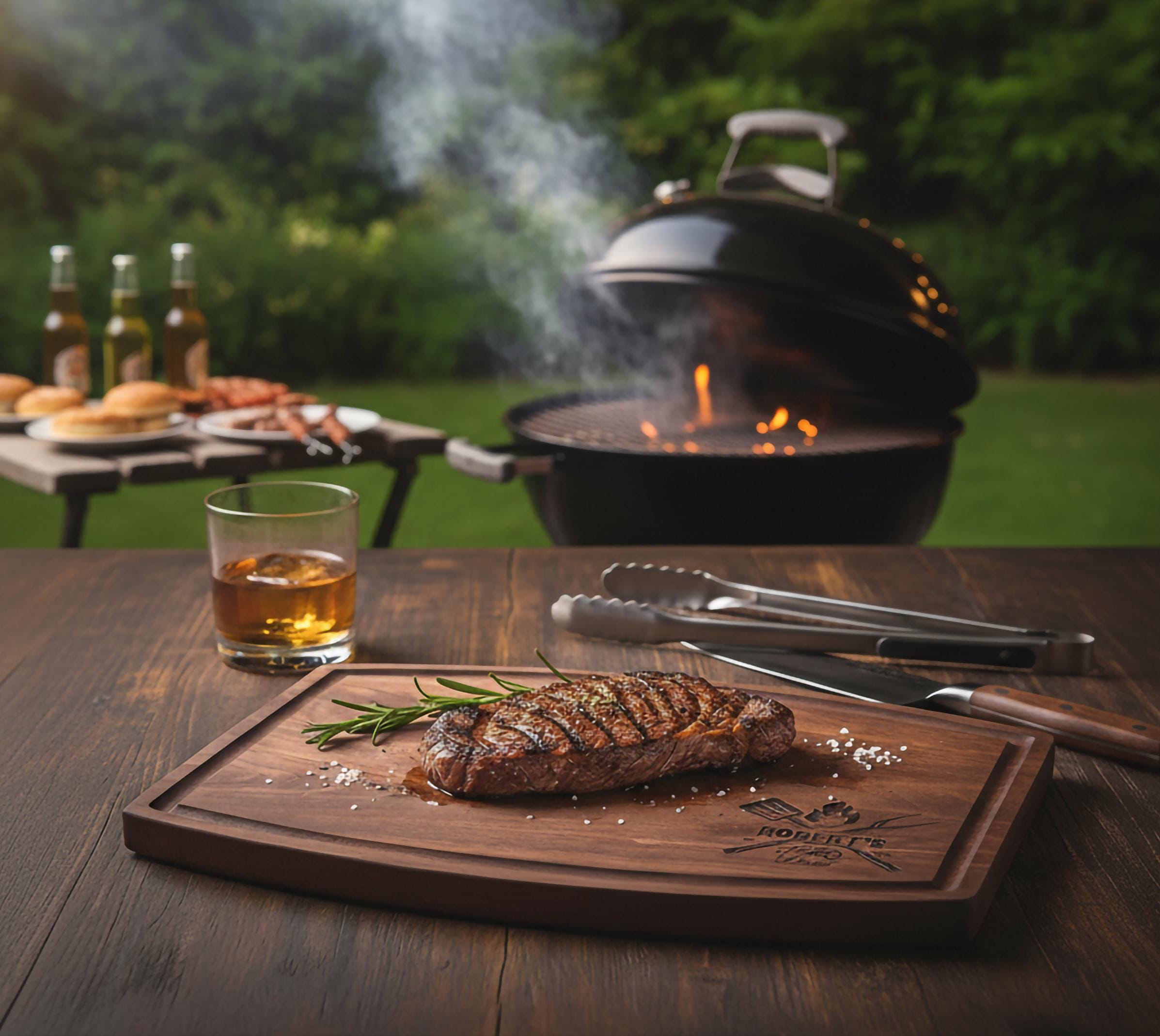 Personalized  walnut BBQ Cutting Board for Dad| Custom Grill Master Gift|grill gift for Men|Father’s Day gift|Birthday Gift for dad