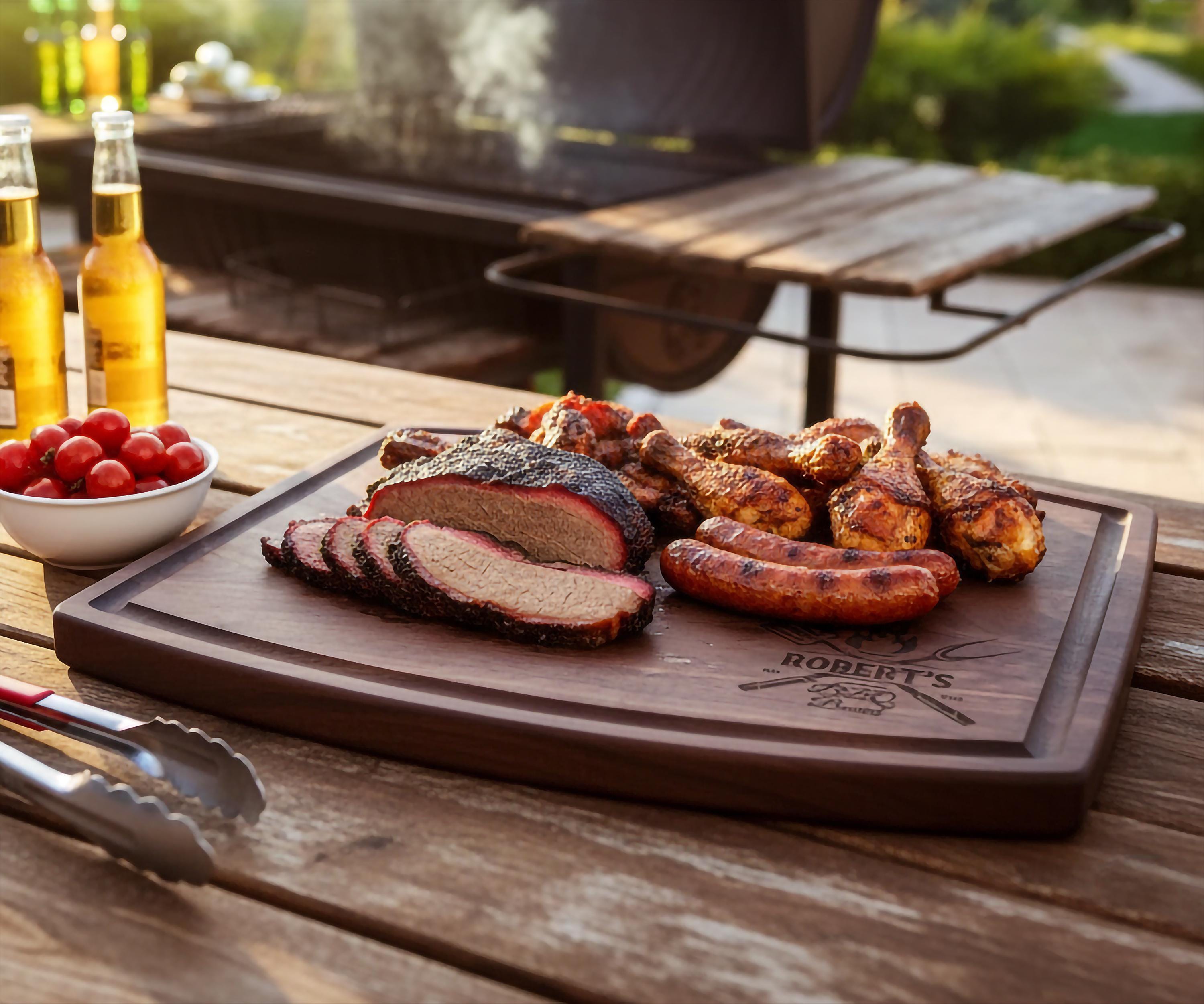 Personalized  walnut BBQ Cutting Board for Dad| Custom Grill Master Gift|grill gift for Men|Father’s Day gift|Birthday Gift for dad