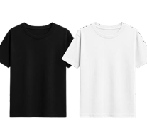 Premium Custom Logo Cotton T-Shirt available with custom company logo